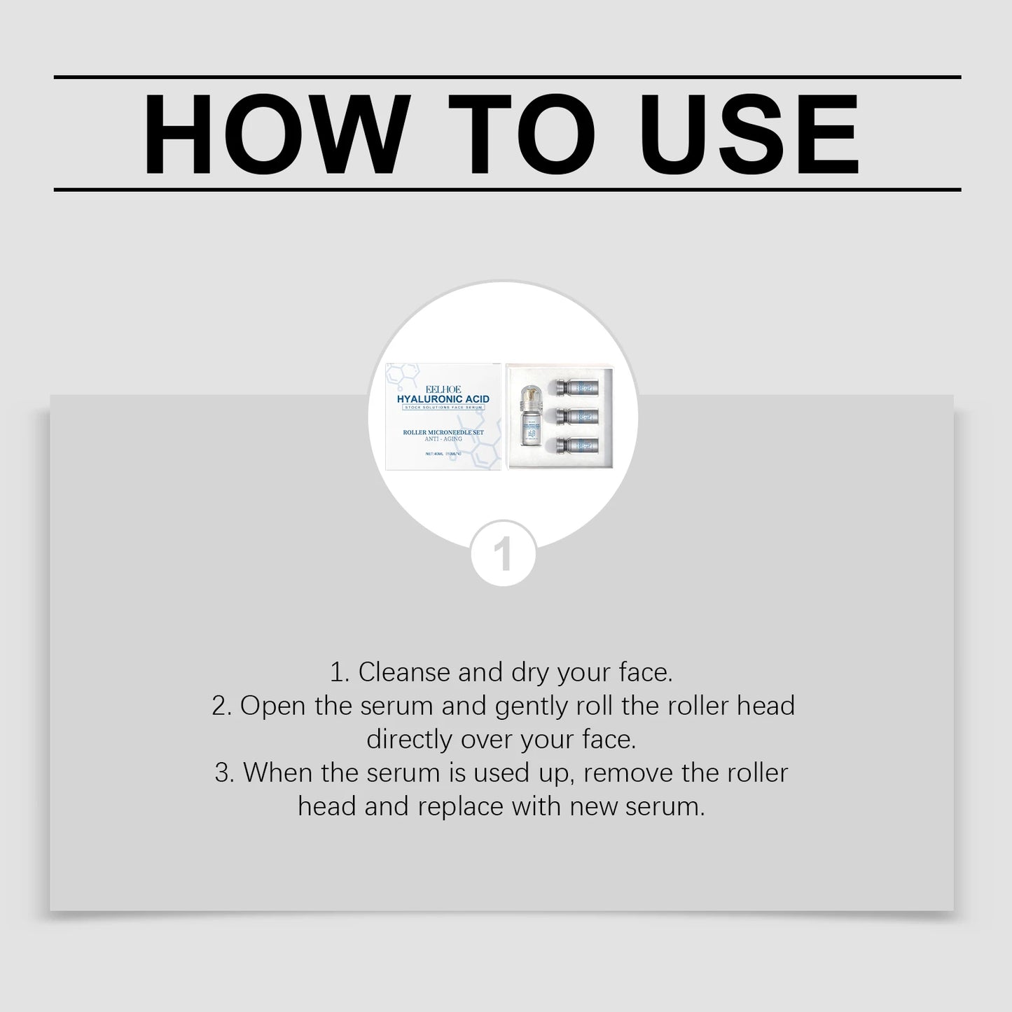 Niacinamide Microneedle Facial Serum Kit