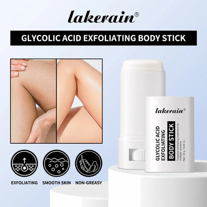 Lakerain Glycolic Acid Exfoliating Body Stick