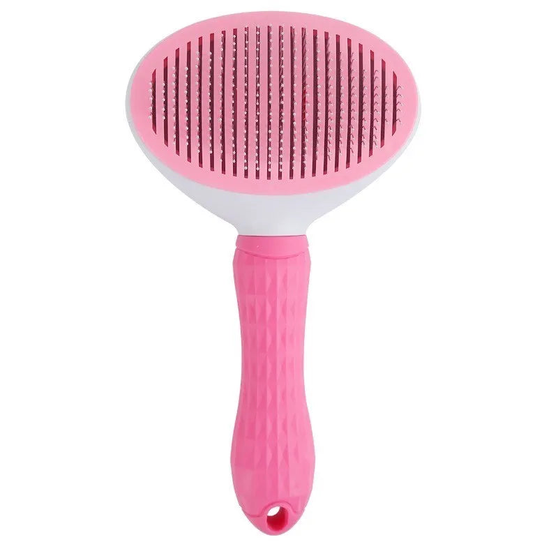 Self-Cleaning Pet Hair Remover Grooming Brush