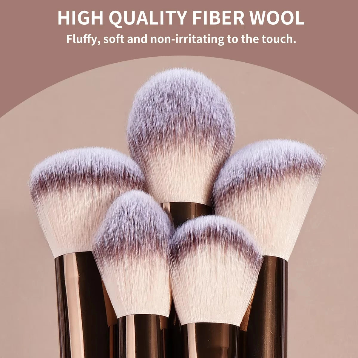 13-Piece Complete Makeup Brush Set