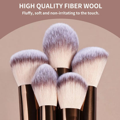 13-Piece Complete Makeup Brush Set