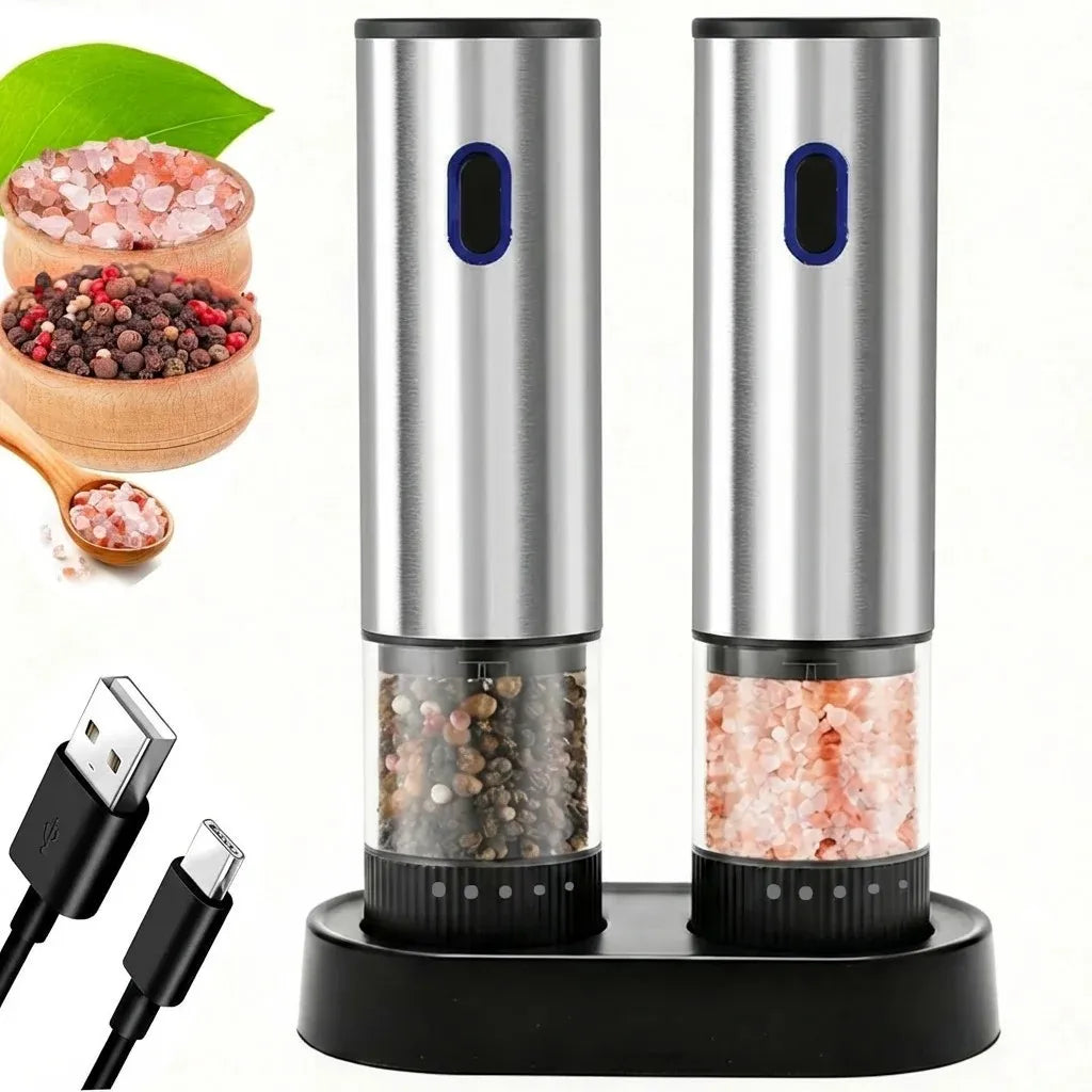 Electric Rechargeable Salt & Pepper Grinder