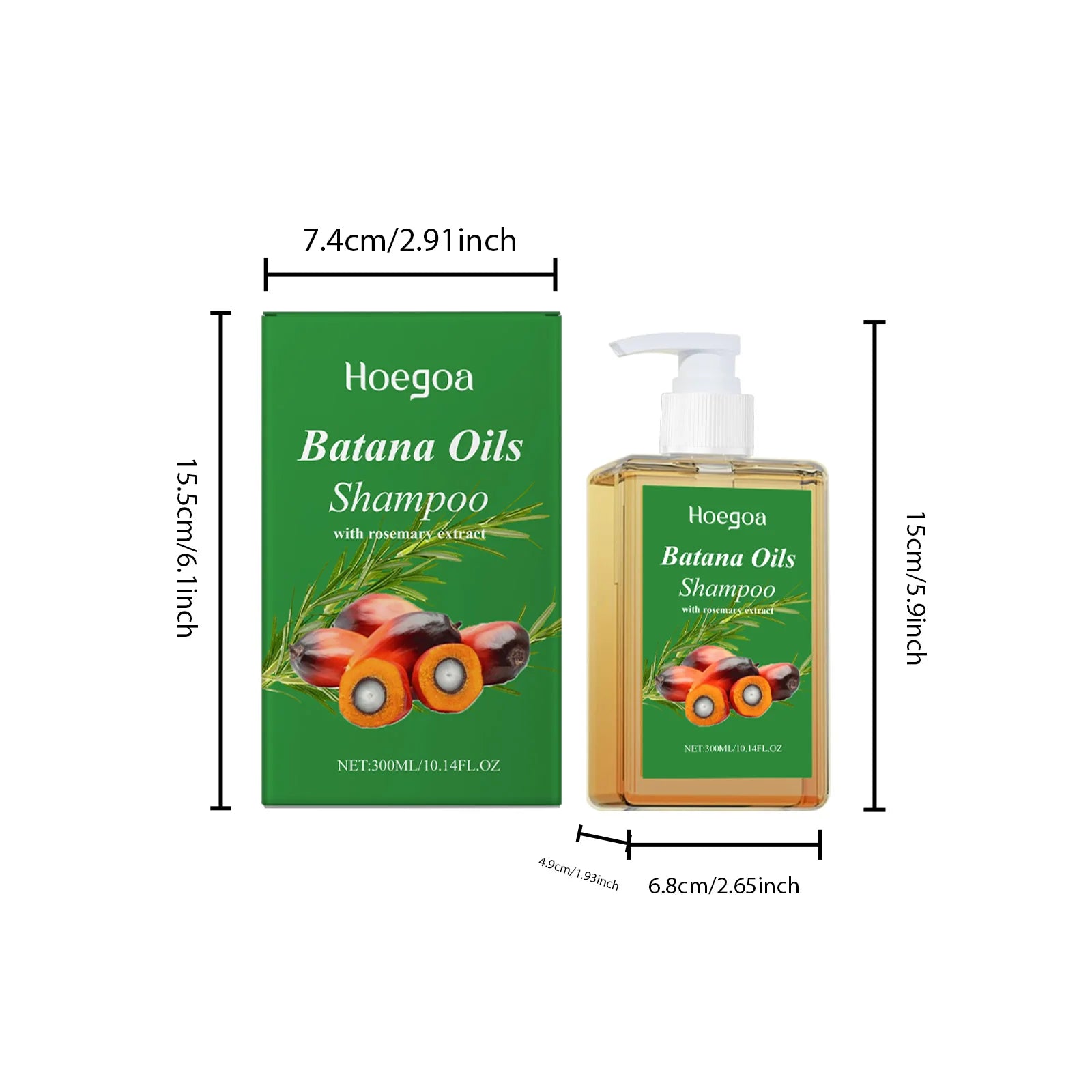 Organic Batana Oil & Rosemary Shampoo