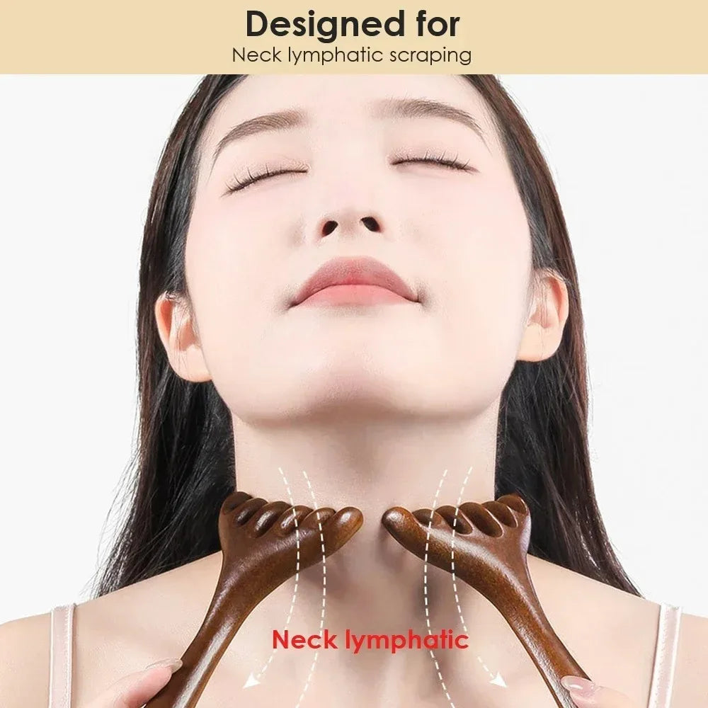 Lymphatic Contour Face & Head Massage Comb