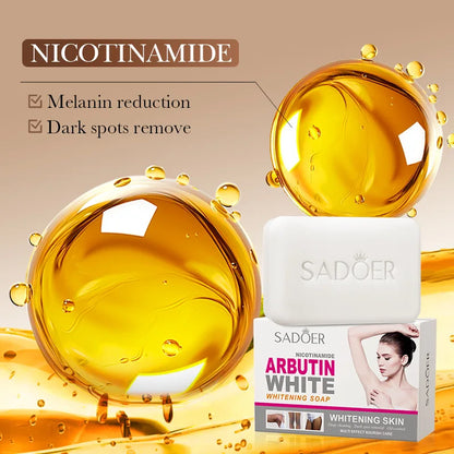 SADOER Niacinamide & Arbutin Facial Soap