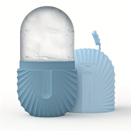 Stainless Steel Ice Face Roller & Gua Sha Set