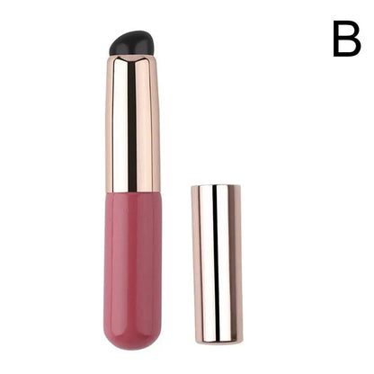Silicone Lip Brush with Protective Cover