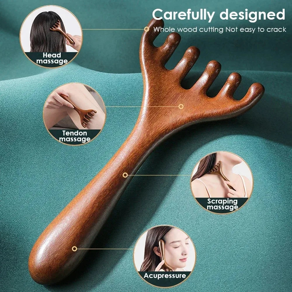 Lymphatic Contour Face & Head Massage Comb