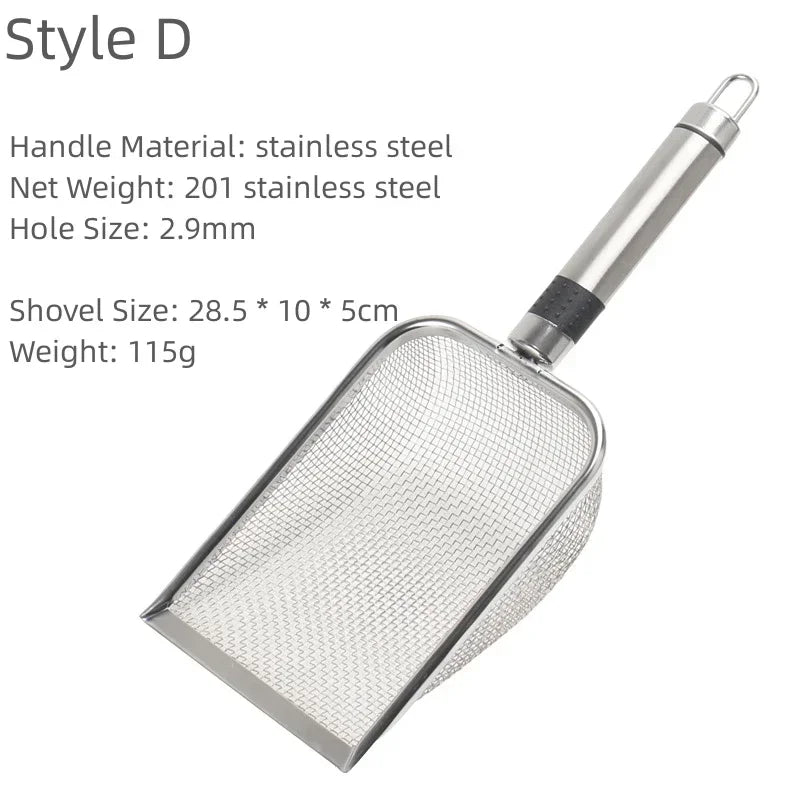 Pet Cat Waste Shovel Long Handle