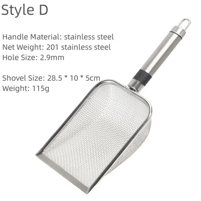 Pet Cat Waste Shovel Long Handle