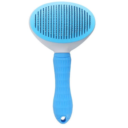 Self-Cleaning Pet Hair Remover Grooming Brush